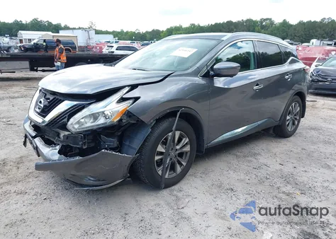2017 Nissan Murano Sl z USA, uszkodzony, nr VIN 5N1AZ2MH5HN112633